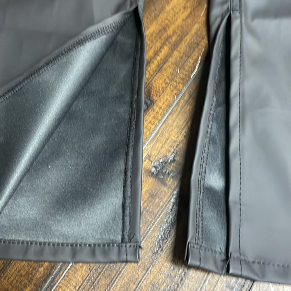 Rock & Roll Denim Black Pleather High Rise Bootcut for Women NWT - Picture 13 of 13